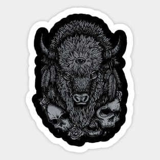 Wild Bison Sticker